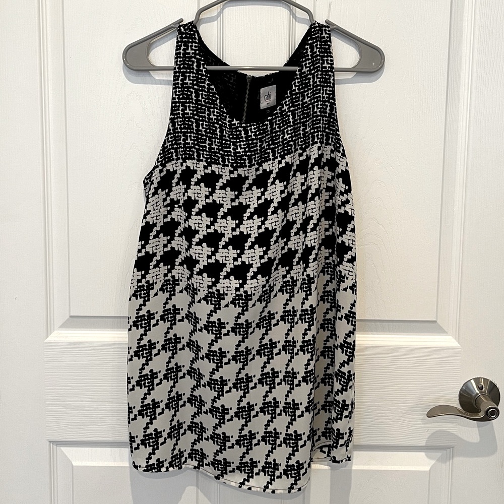 Cabi Broken Check Top